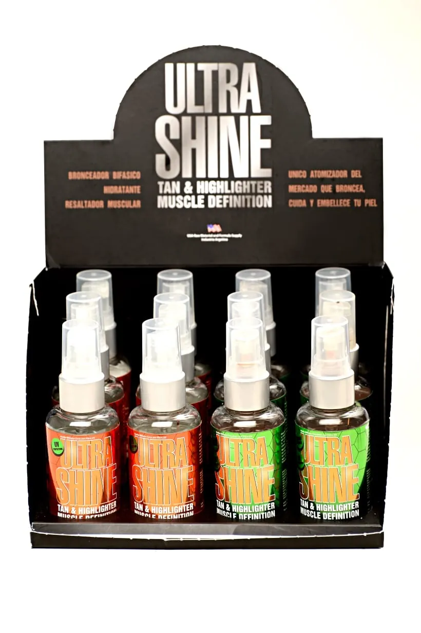 ULTRASHINE BRONCEADOR x 50 ml. x 12 U. MIX