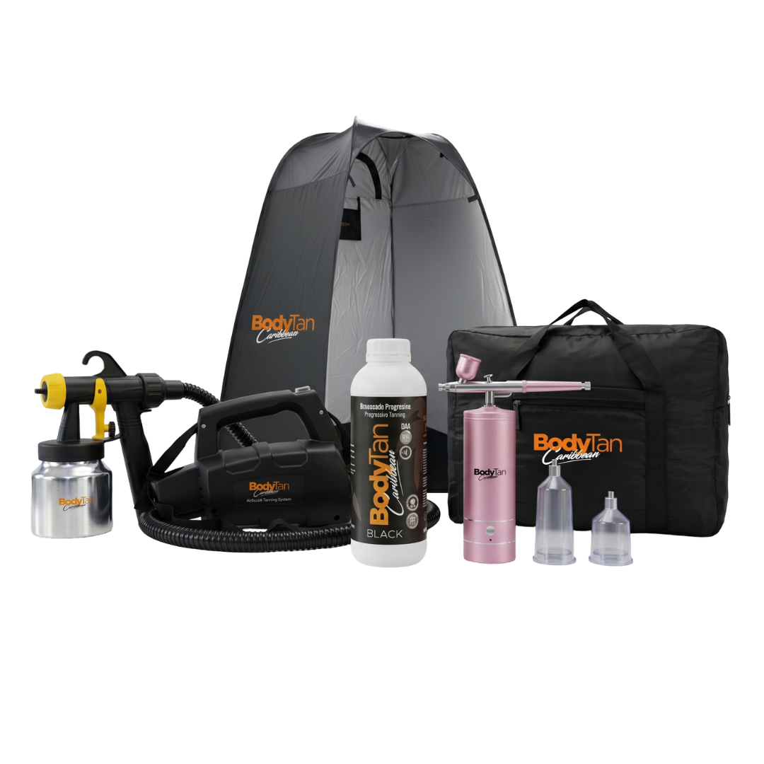 BODYTAN KIT BRONCEADO PROFESIONAL + Aerografo Rostro